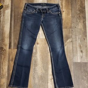 Silver Bootcut Jeans